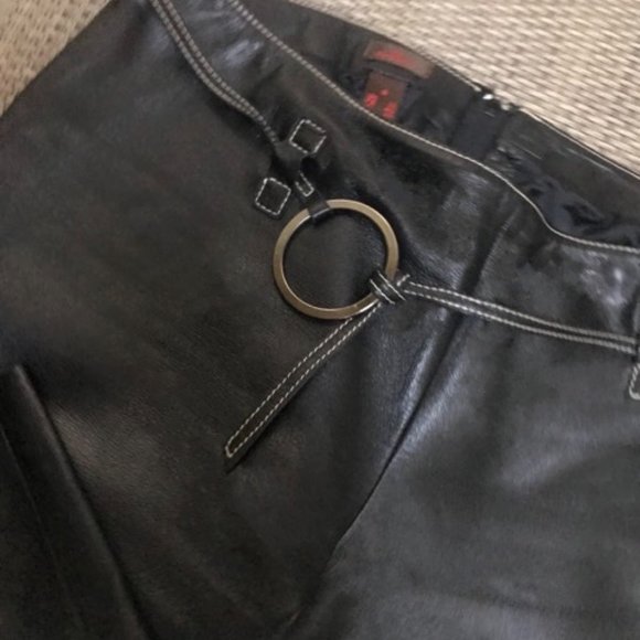 🖤Beautiful Danier Leather Black Pants - Picture 7 of 12